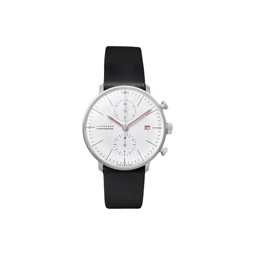 JUNGHANS Автоматический Механический Movement Мужские часы из коллекции Max Bill, 40 мм, белые