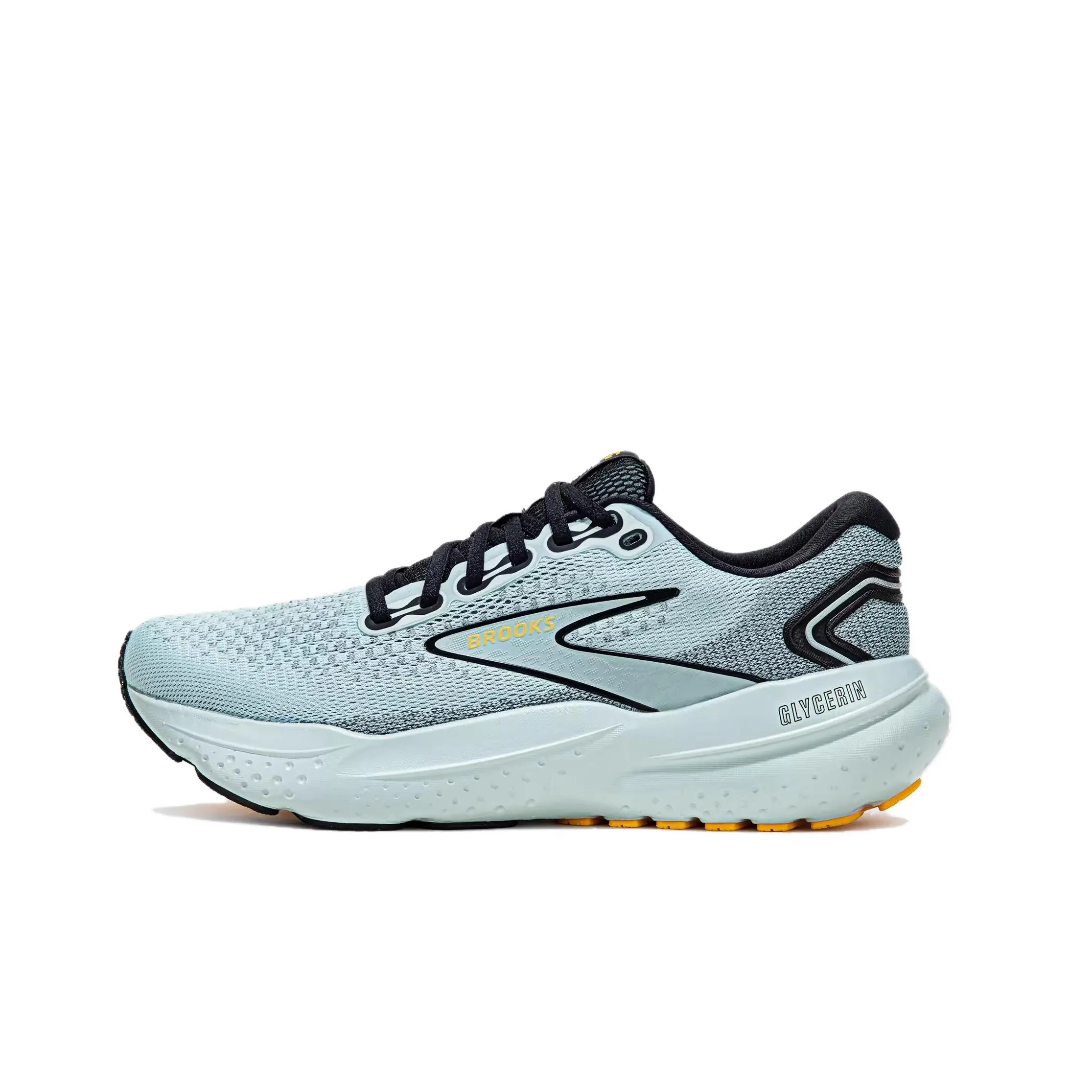 Brooks Glycerin 21 Anti-Slip And Wear-Resistant Breathable Low-Top Running Shoes Men's Blue
