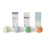 3팩 세트 (퍼플 더블 소맷단 + 퍼플 더블 스트라이프 + 블루 Upper Tube)