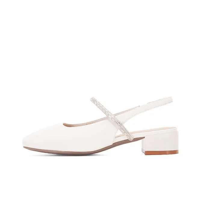 LESELE Квадратный каблук Mary Jane Женские туфли