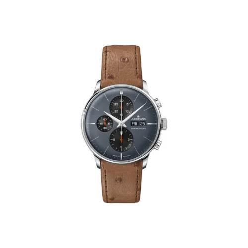 JUNGHANS Автоматический Механический Movement Мужские Meister Master Collection Часы 40,7 мм Серые