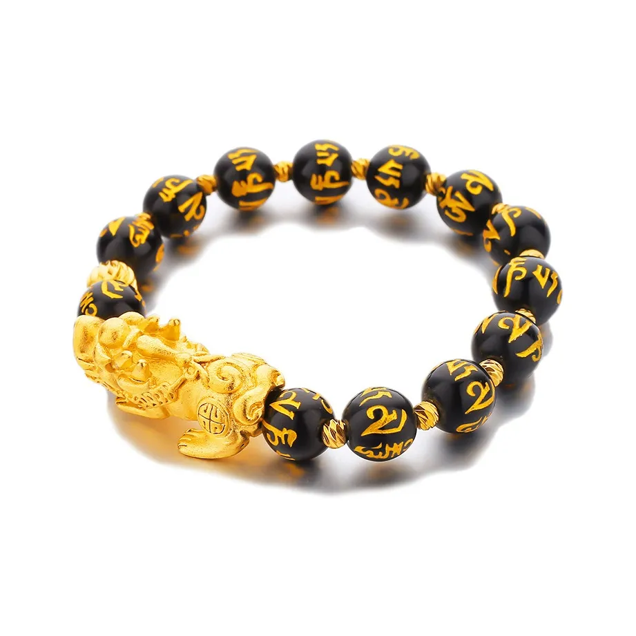 BAGGL Obsidian Jade Bracelets Men's
