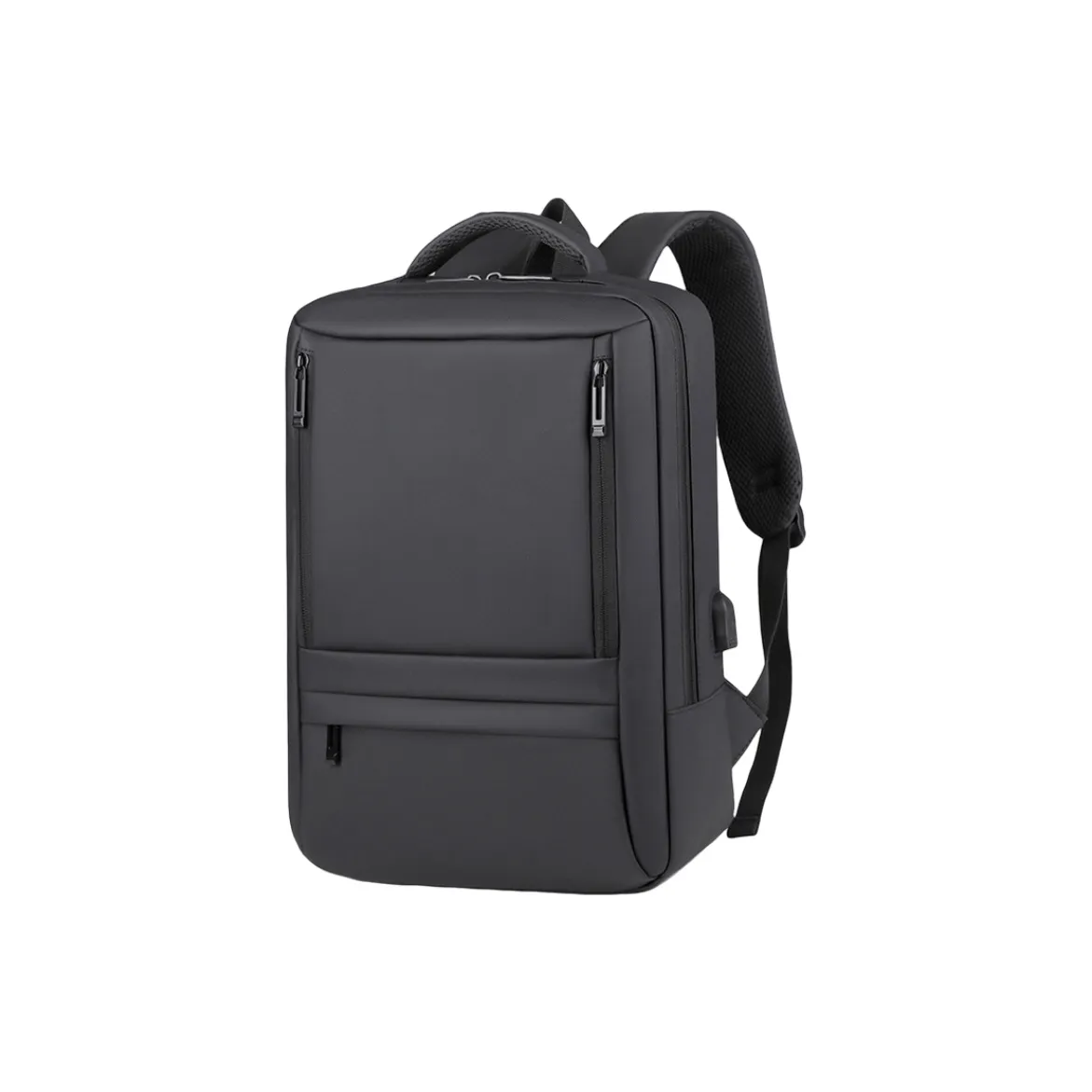 CMLZIUA Рюкзак из кожи с мембраной унисекс черный