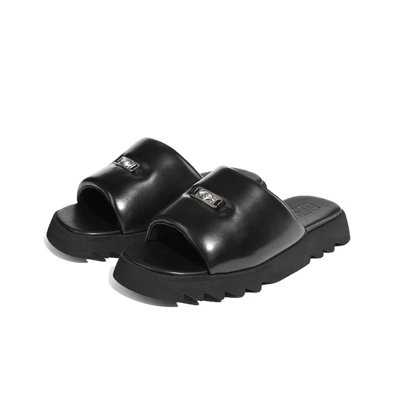 Kami Anger ЭВА Слипоны Унисекс Черный