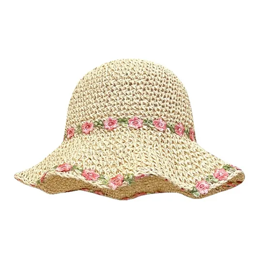 Lanza Straw Woven Sun Protection Hats Women's