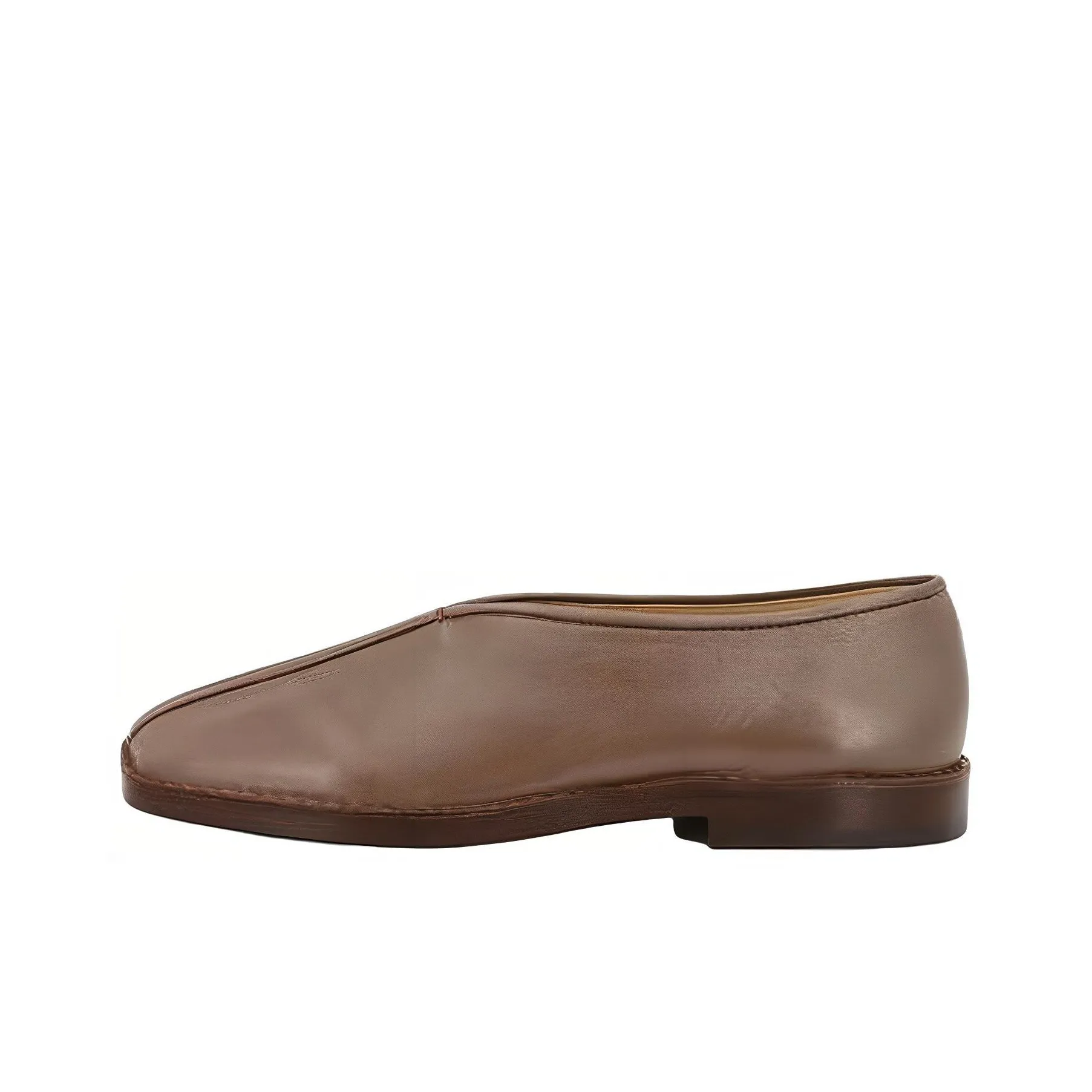 Lemaire Piped-detail Square-toe Loafers