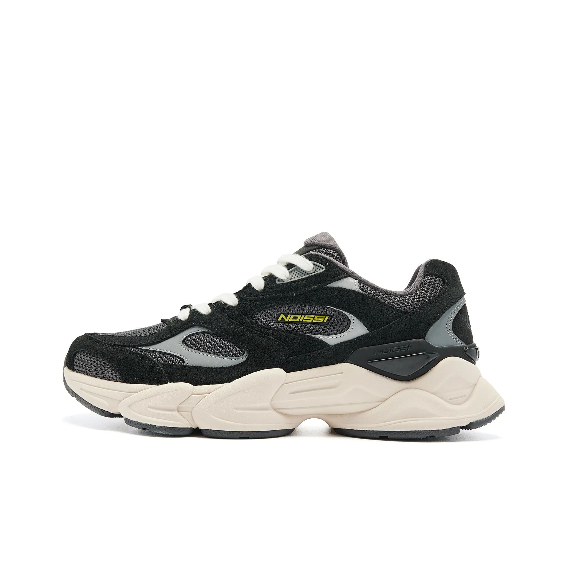 QIAODAN Qiyuan V2 Низкий Топ Casual Мужской Черный Желудь Желтый