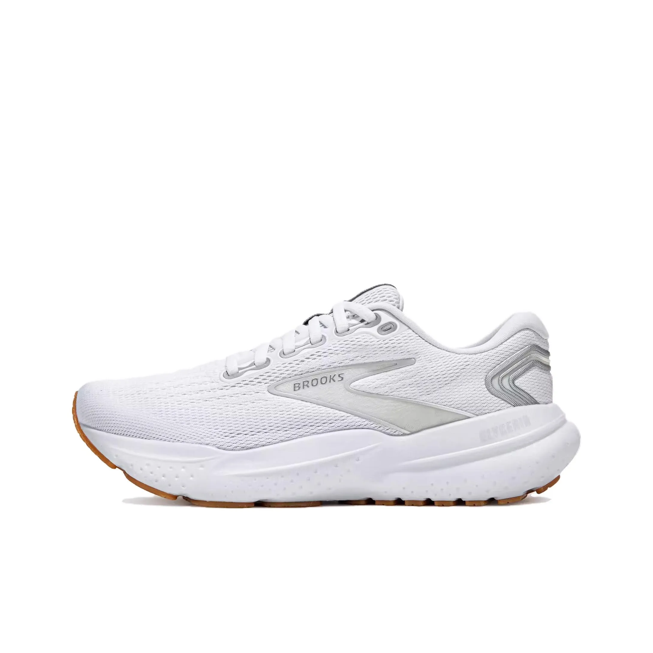 Brooks Anti Slip And Wear Resistant Breathable Low Top Long Distance Running Running Shoes Women's White