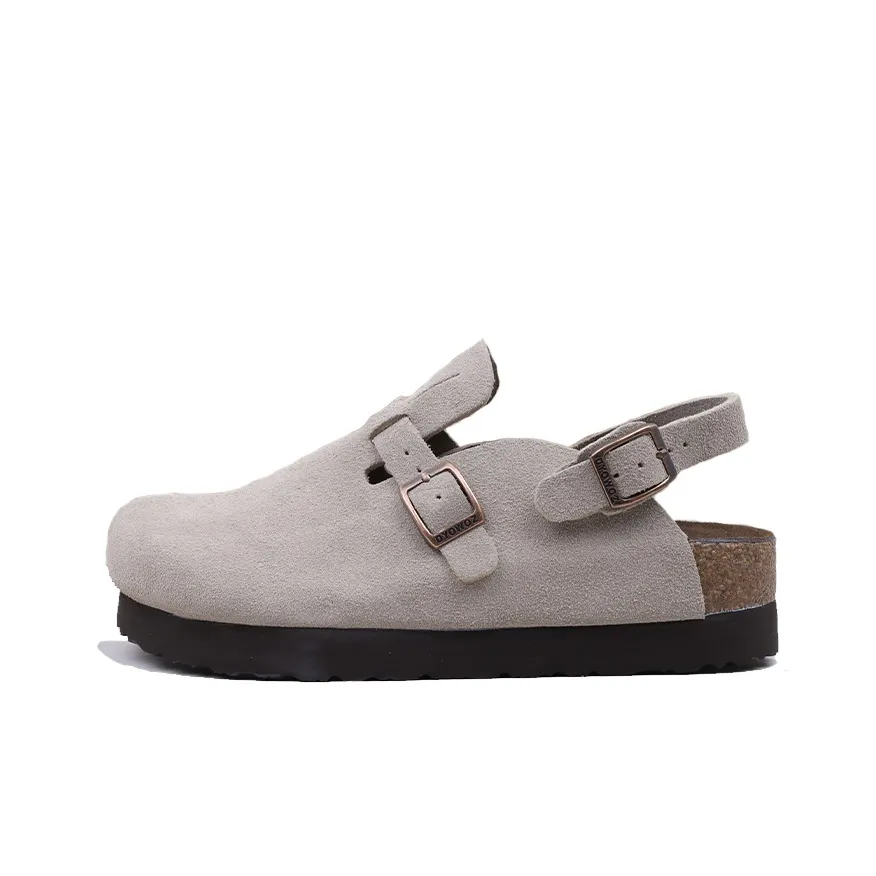 Pharrell wearing Balenciaga Triple S sneakers in 2017 Odor-Resistant Slip-Resistant Antibacterial Closed Toe Slippers Casual Shoes Unisex Light Gray