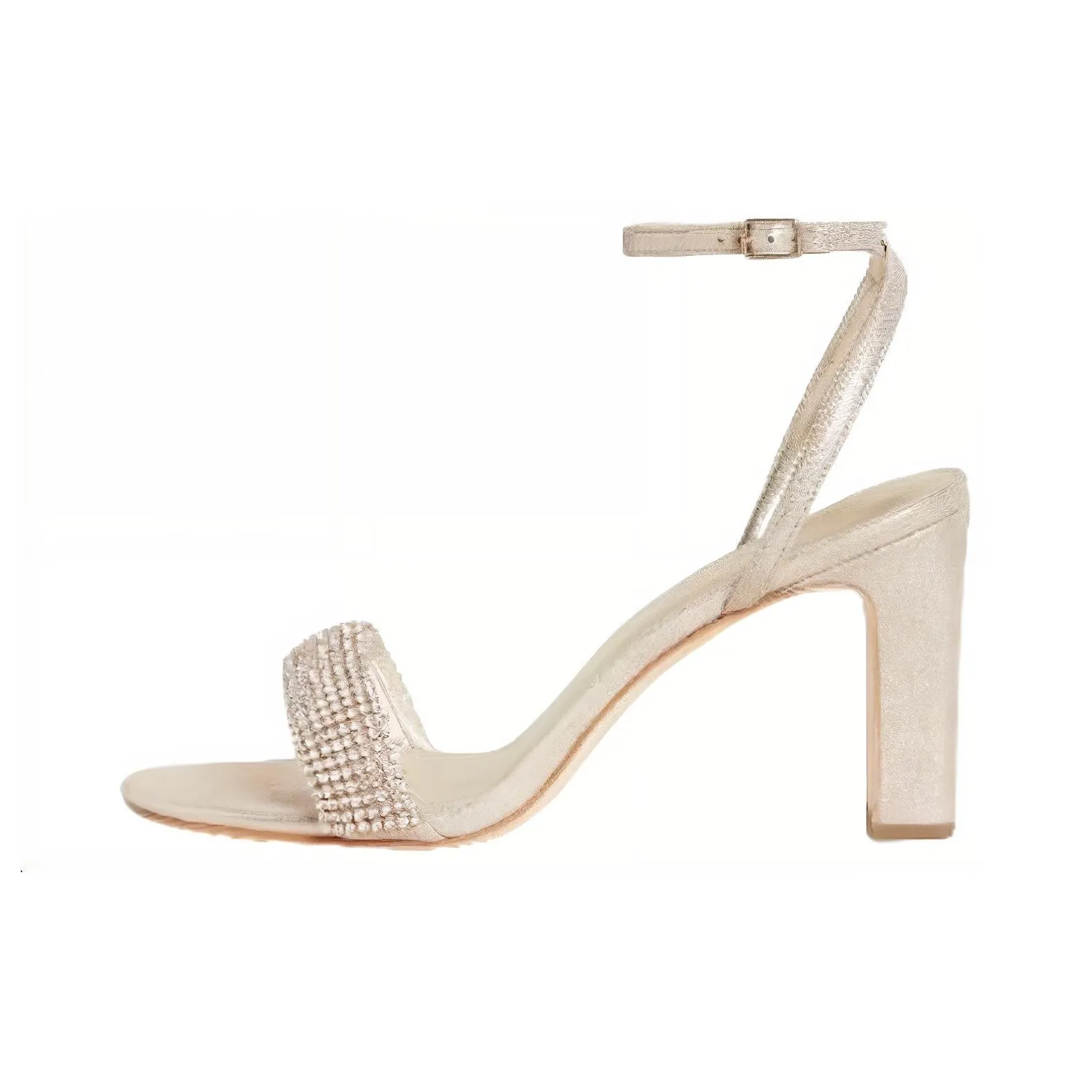 Loeffler Randall Strap Sandals Women's Gold