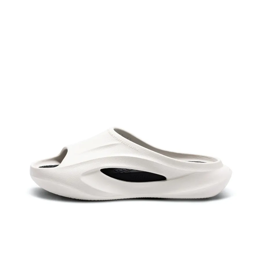 LADOLL Slide Slippers Unisex White/Black