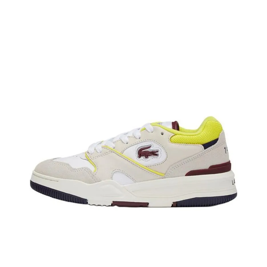 LACOSTE Low Top Skateboard Shoes Women's Yellow