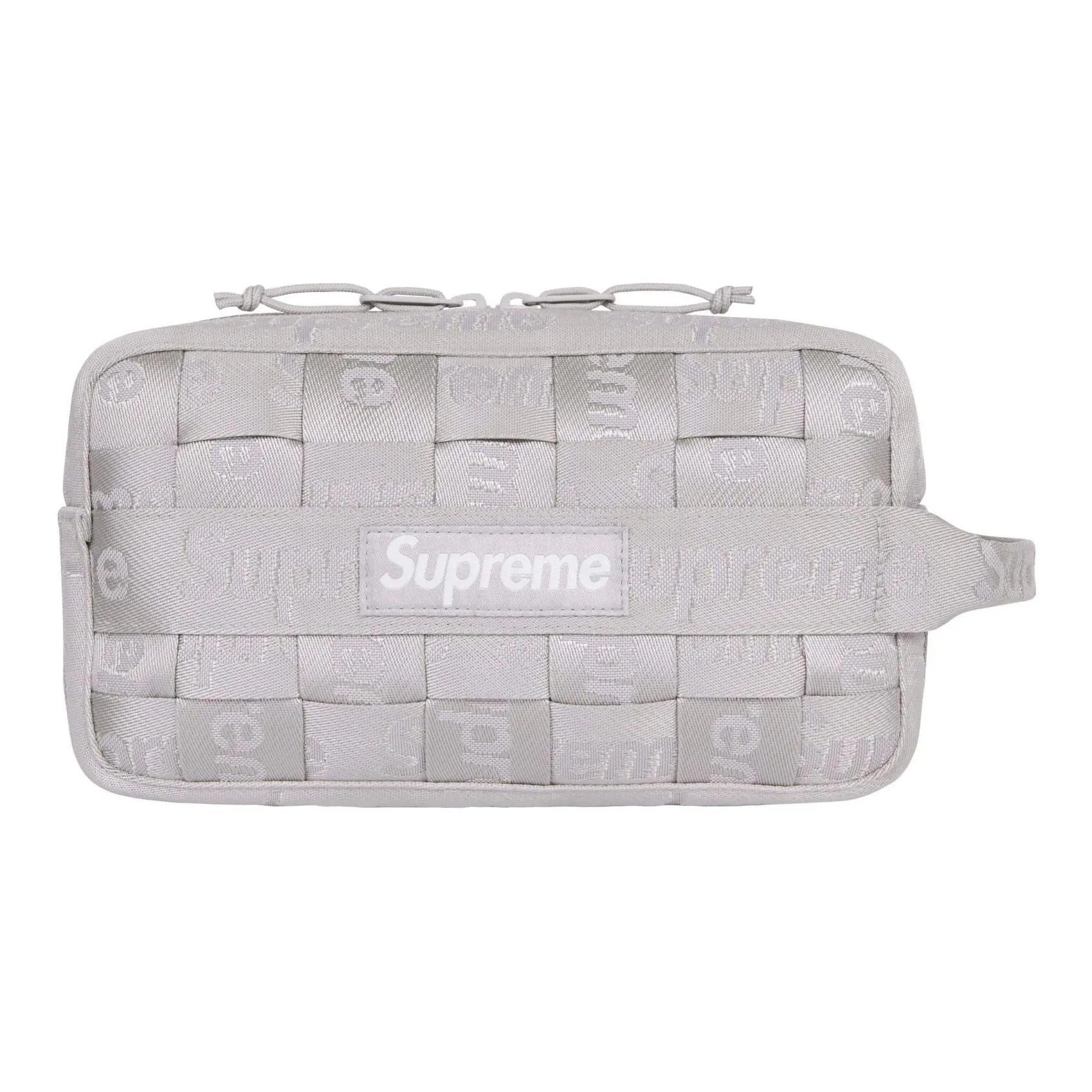 Supreme Fabric Clutch Regular Unisex Gray