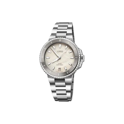 Oris Автоматический Механический Movement Унисекс Часы Aquis Series 36,5 мм Белый