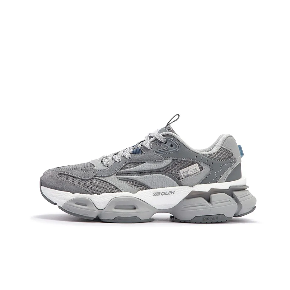 361° Lingmou Pro Slip-Resistant Abrasion-Resistant Low Top Casual Women's Recycled Gray