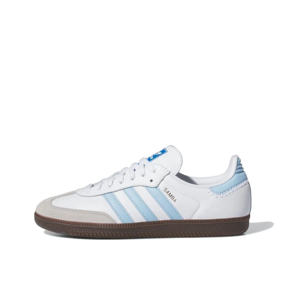 Adidas Originals Samba Og White Sky Blue Women
s
