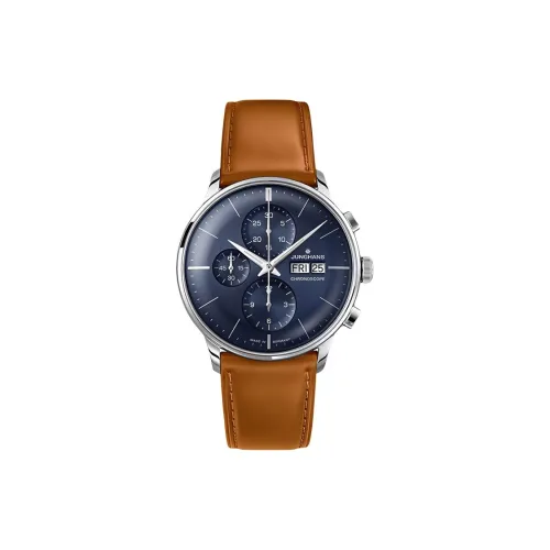 JUNGHANS Автоматический Механический Movement Мужские Meister Master Collection Часы 40,4 мм Серые