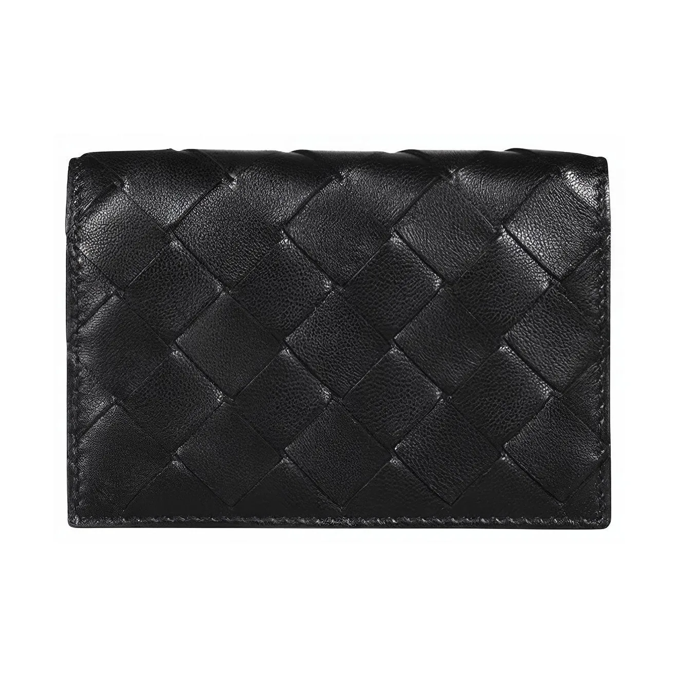 Bottega Veneta Woven Business Card Case