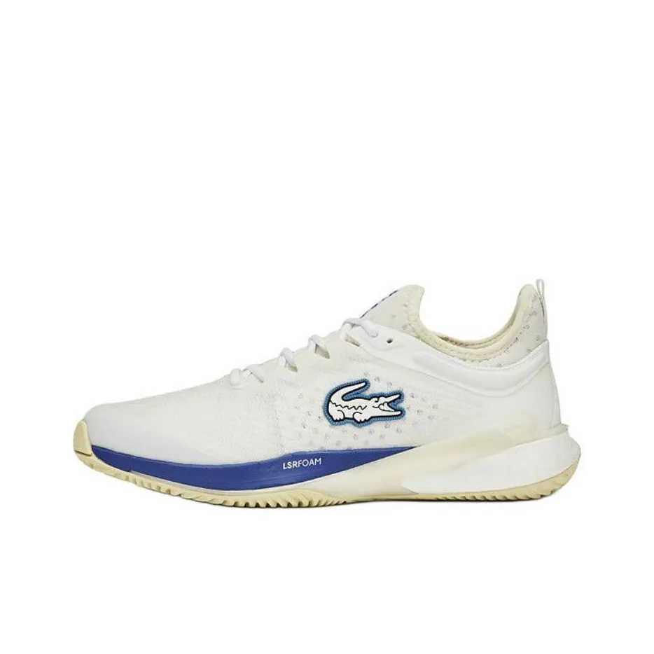 LACOSTE Collaboration AG LT23 Low Топ Casual Мужской Белый