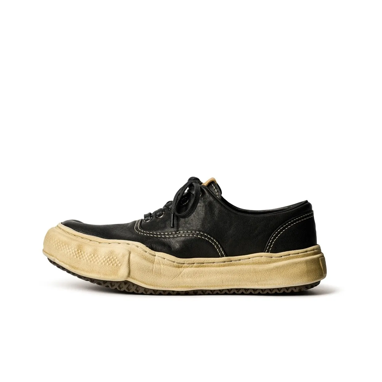 PIPG Vintage Dissolve Shoes Abrasion Resistant Low Top Skateboard Shoes Unisex