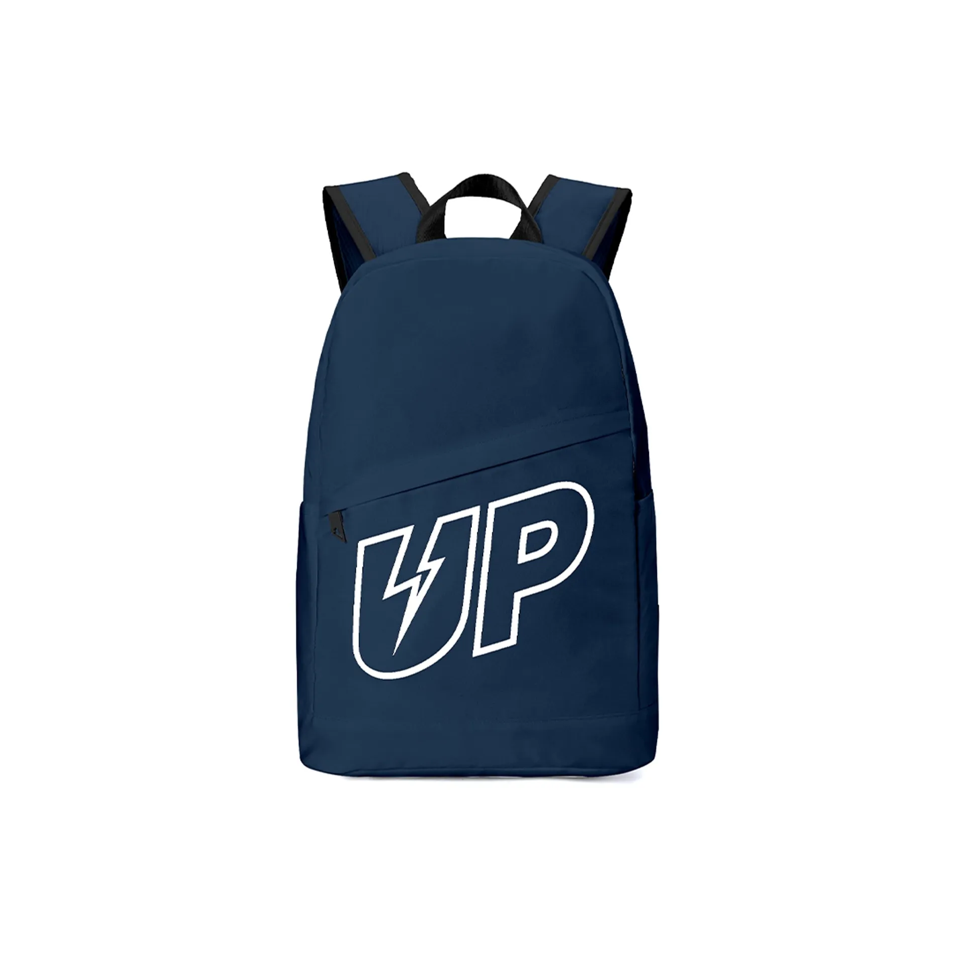 TURN UP Nylon Backpack Laptop Bag Backpack Large Size Unisex Blue