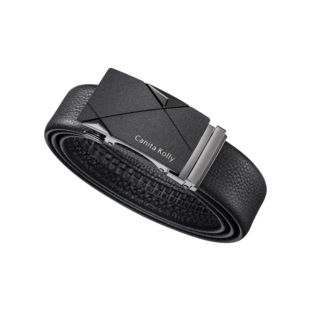 Canita Kolly Business, Formal Business Suit, Comfortable, Elegant Cow Leather Belts Men's Width  3.5cm