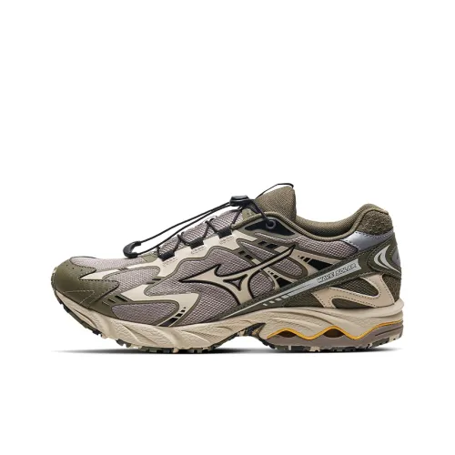 Mizuno Wave Solar V2 Беговые кроссовки Низкие Оливково-зеленые Унисекс