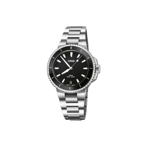 Oris Автоматический Механический Movement Унисекс Часы Aquis Series 36,5 мм Черные