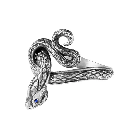 STARFORGED Greedy Серебряный Знак Змеи Кольцо Мерч по IP