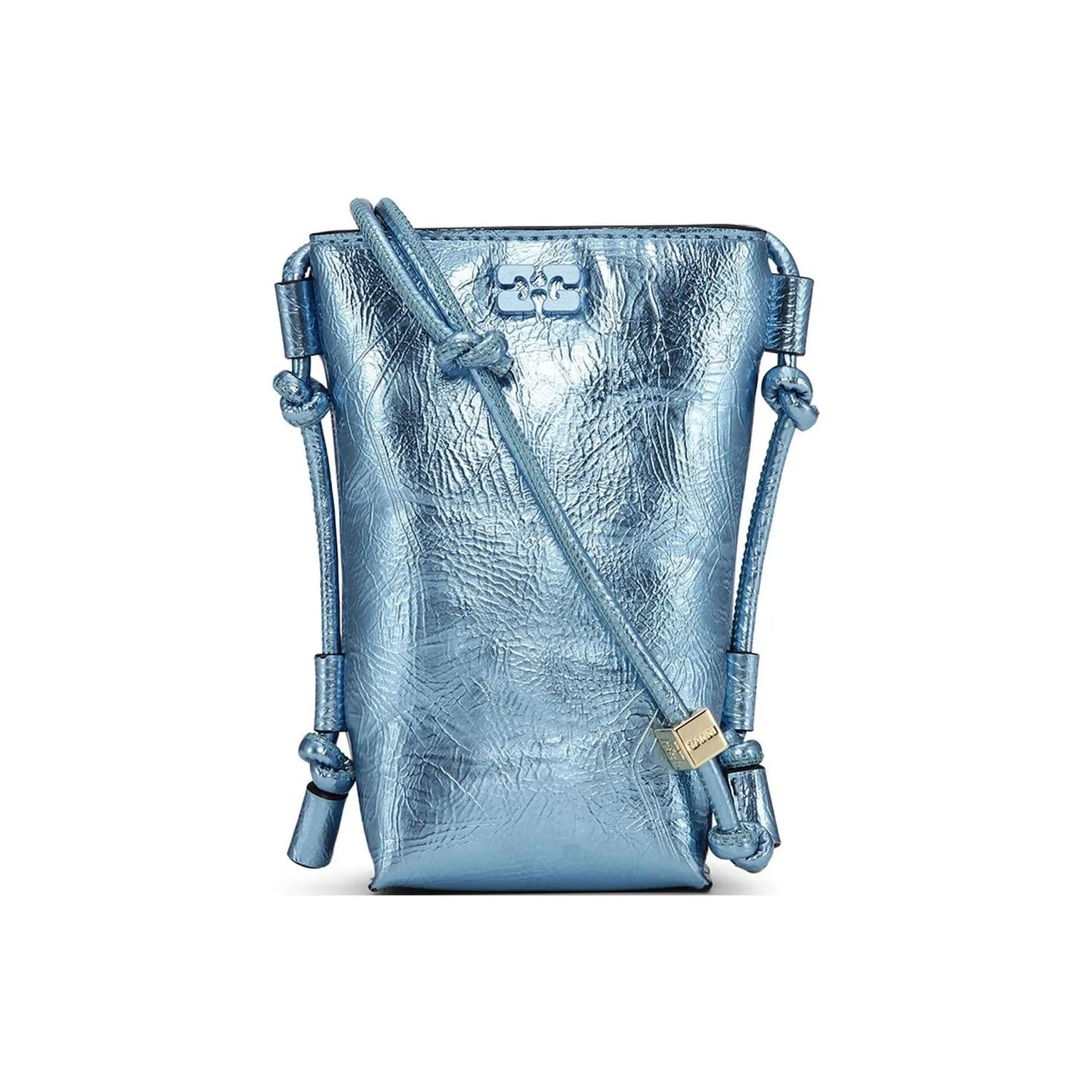 GANNI Metallic Crossbody Bag