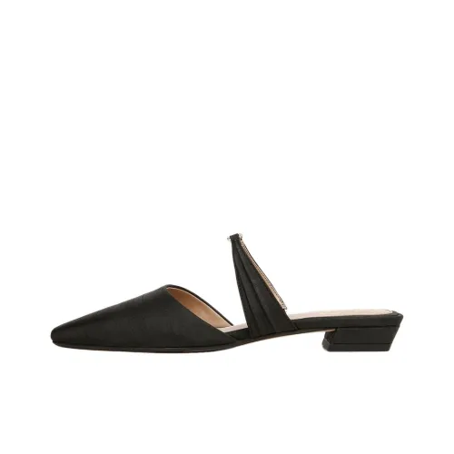 SAM EDELMAN Домашние тапочки, черные, женские