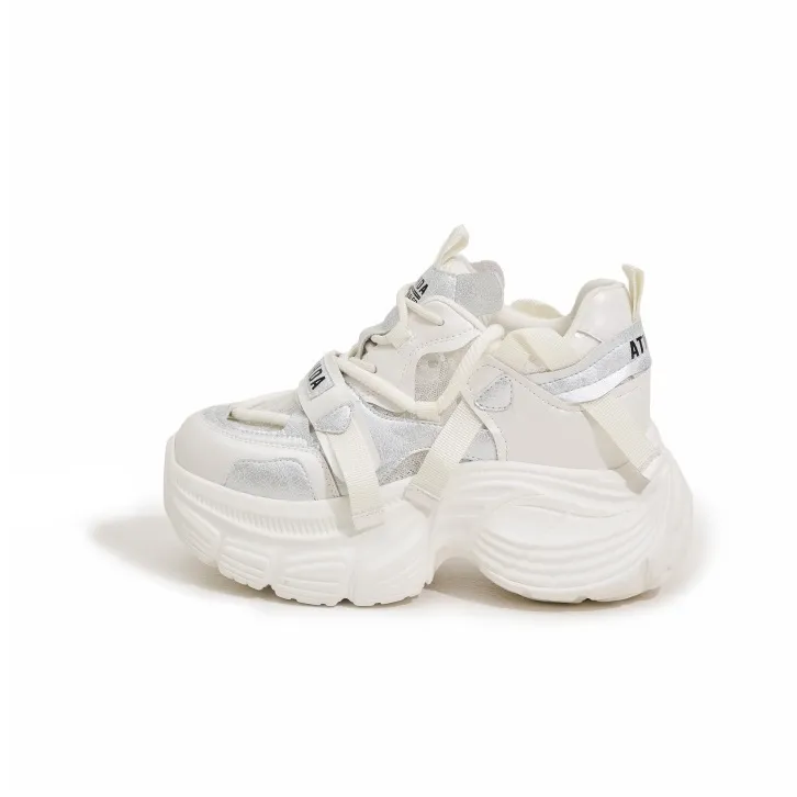 Milan Love Song Moisture-Wicking Wear-Resistant Breathable Slip-Resistant Low-Top Chunky Sneakers Women's