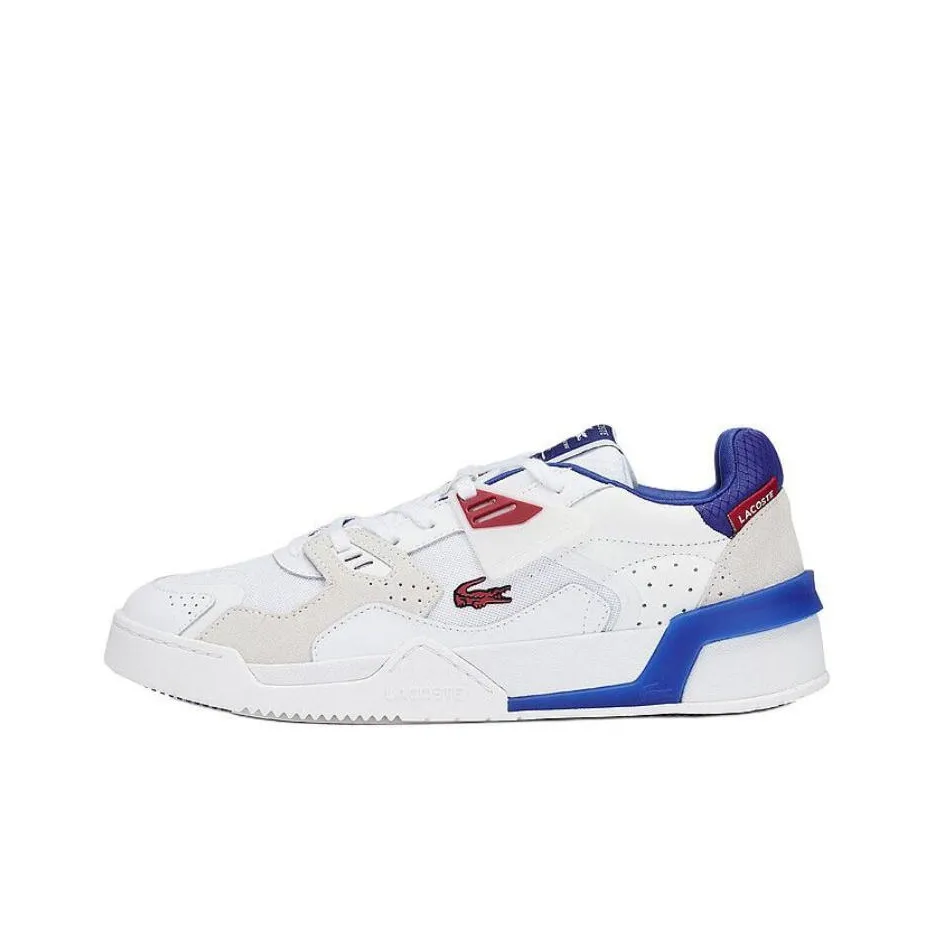 LACOSTE Collaboration Low Топ Скейтборд Кроссовки Мужские Белые