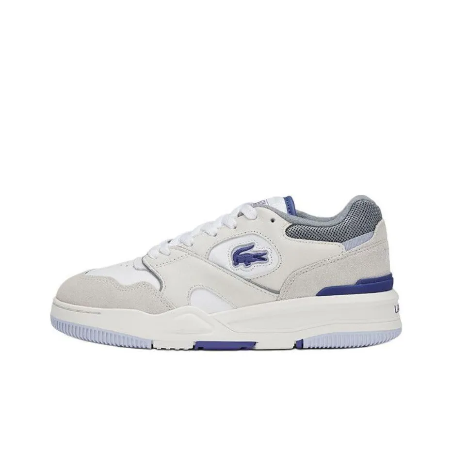 LACOSTE Collaboration Low Топ Скейтборд Кроссовки Женские Светло-Синий