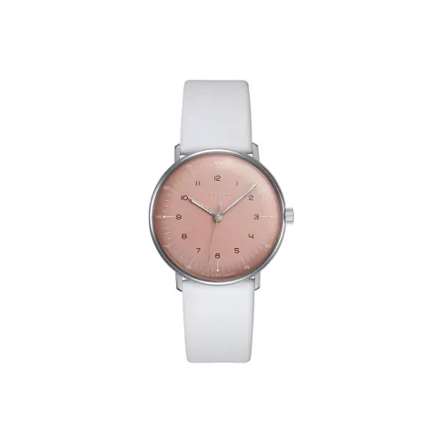 JUNGHANS Автоматический Механический Movement Женские часы из коллекции Max Bill, 34 мм, розовый