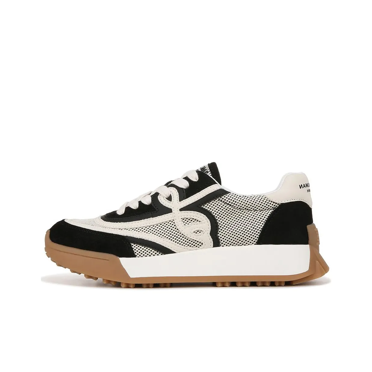SAM EDELMAN Low Top Casual Shoes Women's Black Gray