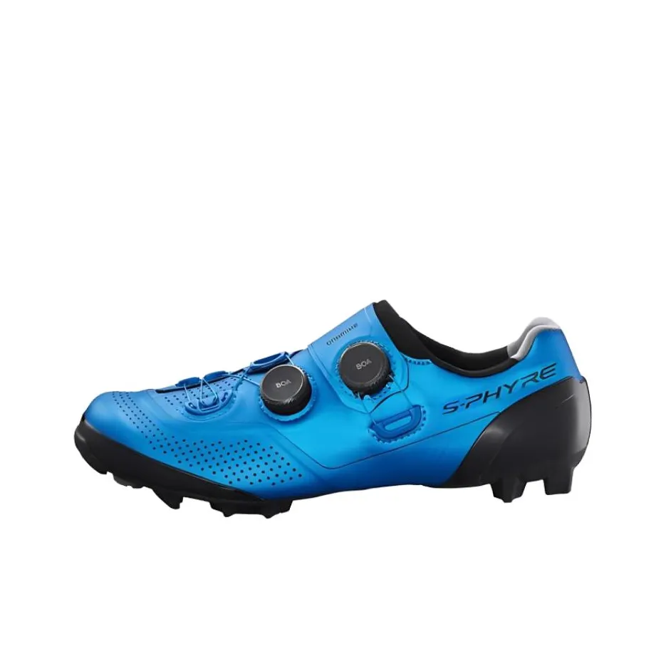 SHIMANO Anti Slip Wear Resistant Low Top Training Shoes Men's Blue