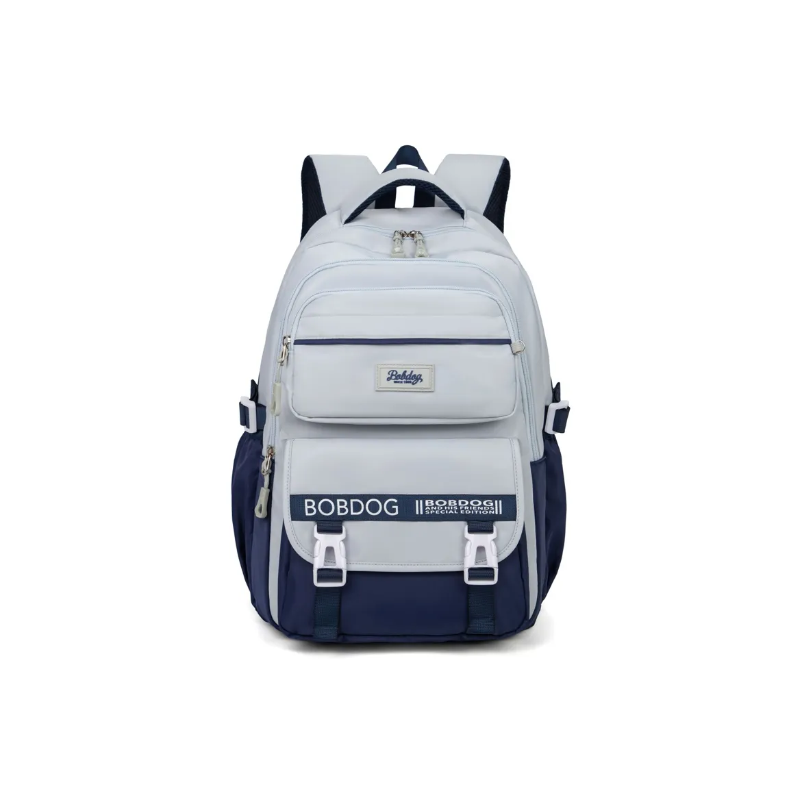 BOBDOG Водонепроницаемый Ткань Рюкзак Стандартный Унисекс Синий Розовый Хаки Бежевый Белый Черный Чисто Черный