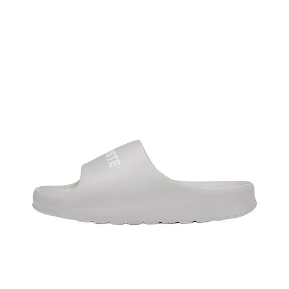 Слипоны LACOSTE Collaboration Мужские Ecru