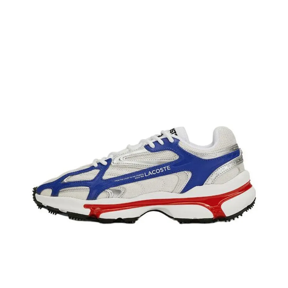 LACOSTE Collaboration Низкий Топ Casual Мужской Белый Синий