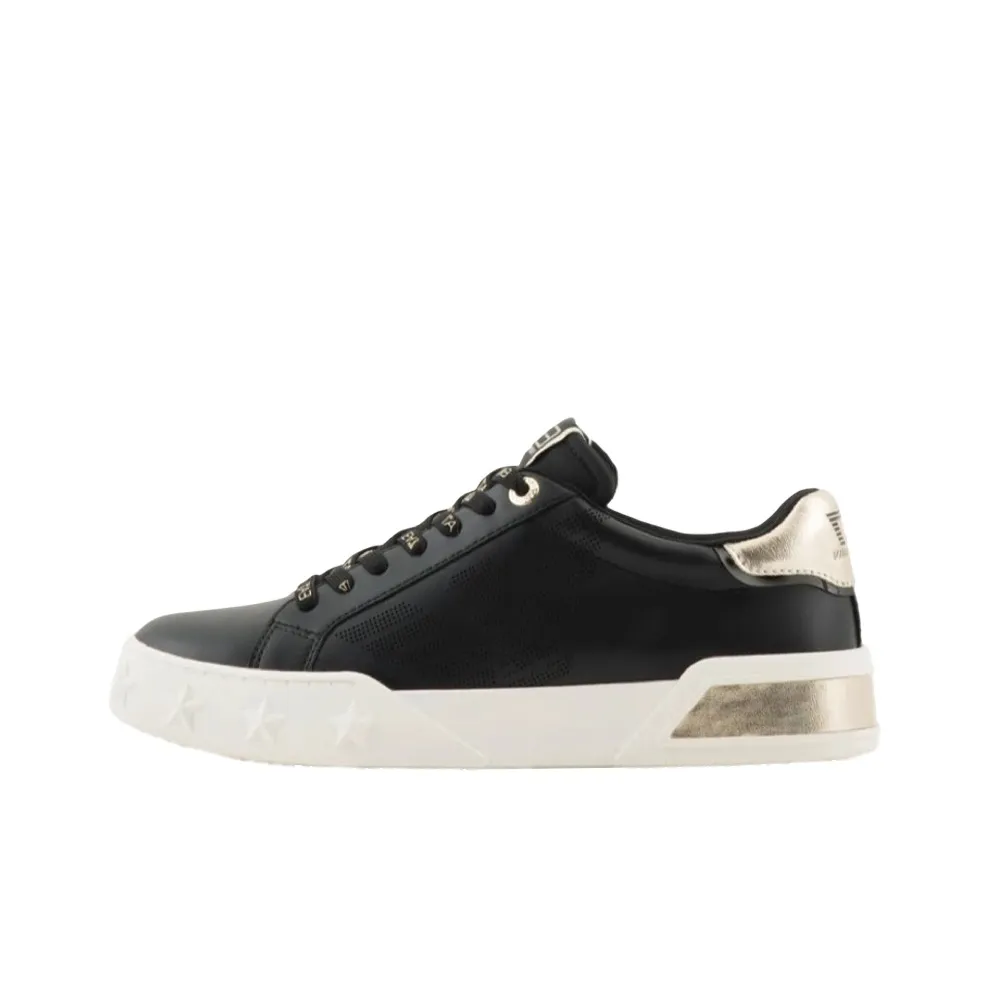 EMPORIO ARMANI Низкие кроссовки для скейтбординга Мужские Черные