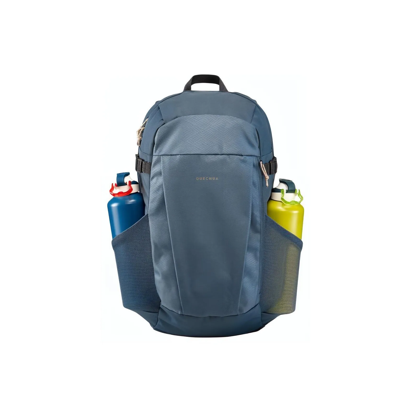 DECATHLON 20L Альпинизм Двойной Плечо На открытом воздухе Сумка Рюкзак Полиэстер Шторм Серый Синий Унисекс