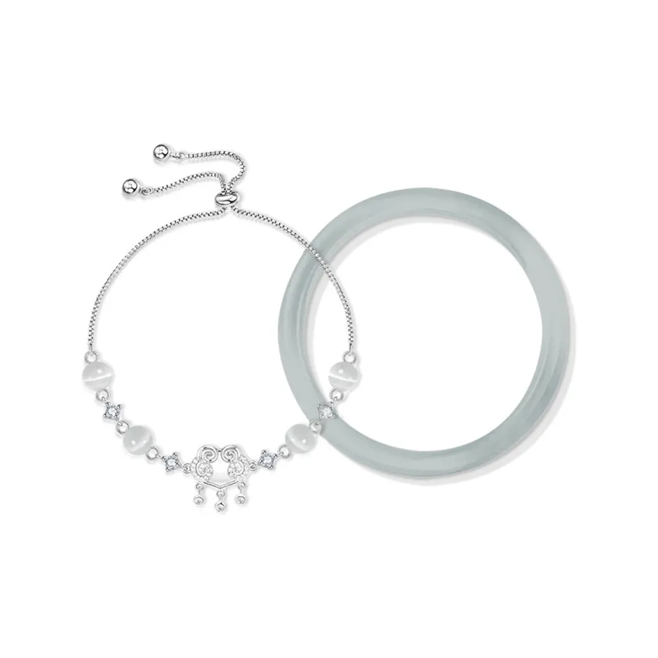 RboySe Стекло Кошачий глаз Браслеты Женские