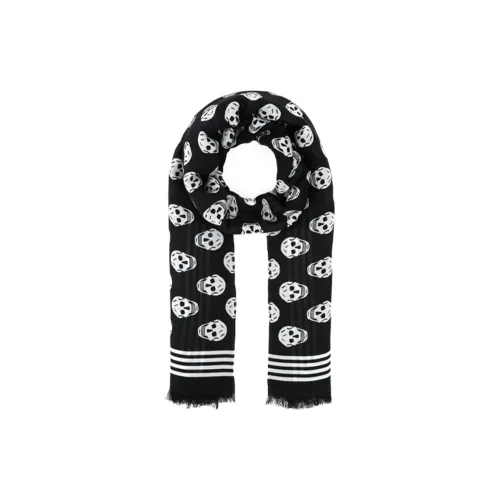 Alexander McQueen Модальные вязаные шарфы женские