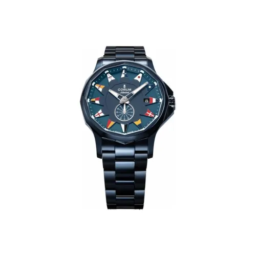 Corum Автоматический Механический Movement Мужские часы Admiral Collection, 42 мм, синий