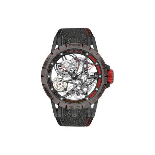 Roger Dubuis Автоматический Механический Movement Мужские Kings Racing Series Часы 45 мм с вырезом