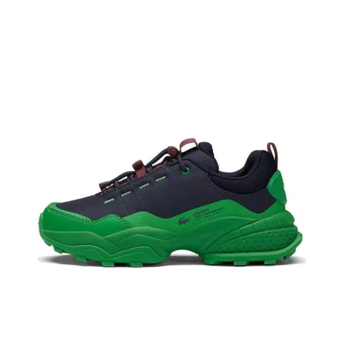 LACOSTE Повседневная обувь Low Top Черно-зеленая Женская