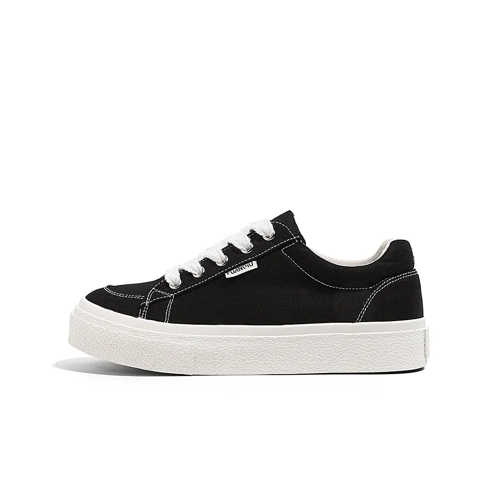 HUANQIU Abrasion Resistant Breathable Low Top Canvas Shoes Men's
