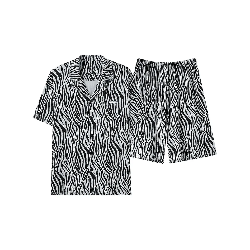 MIIOW Pajama Комплект Мужской Зебра С принтом