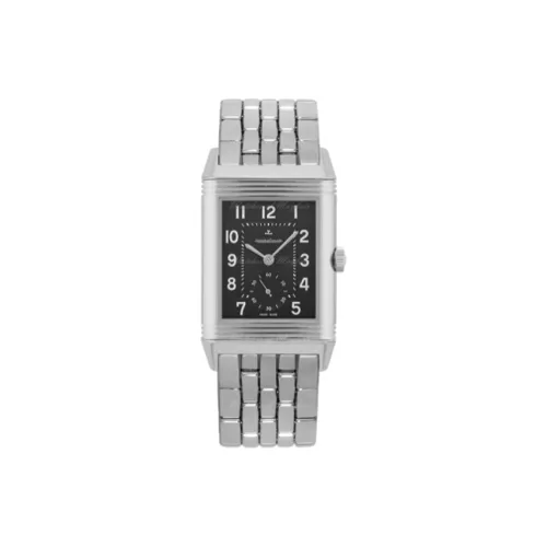 Jaeger LeCoultre Ручной Механический Movement Мужские Часы Flip Collection REVERSO 48,5mm*30MM*10,2mm Черные